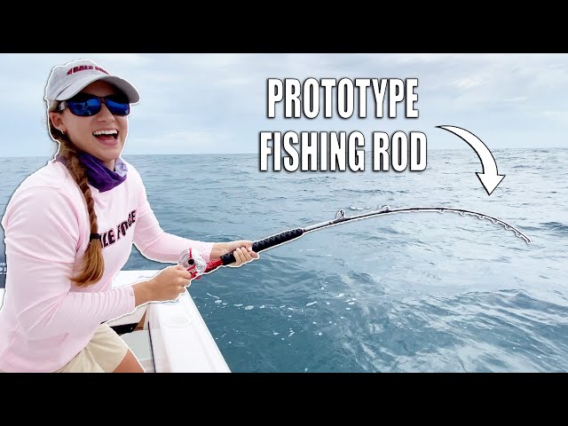 WHY FISH WITH SPIRAL WRAPPED FISHING ROD? Testing Bottom Rod Prototype