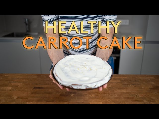 Low Calorie carrot cake recipe with oat flour | Healthy High Protein Dessert