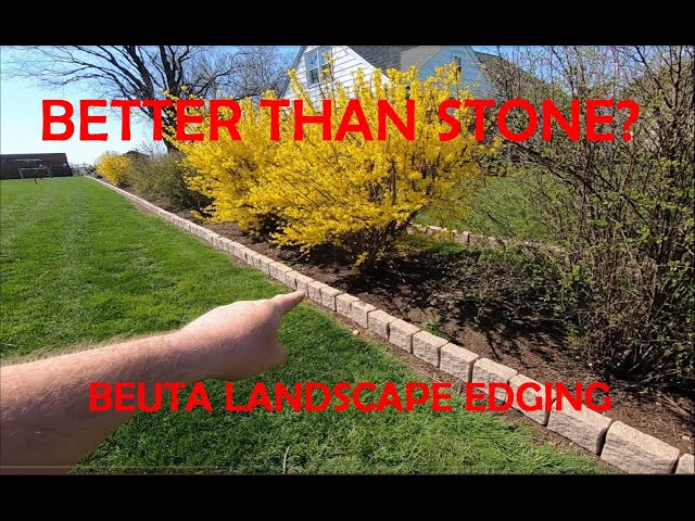 Better Than Stone...BEUTA LANDSCAPE EDGING...Easy To Install, Durable, Attractive, & Priced Right!