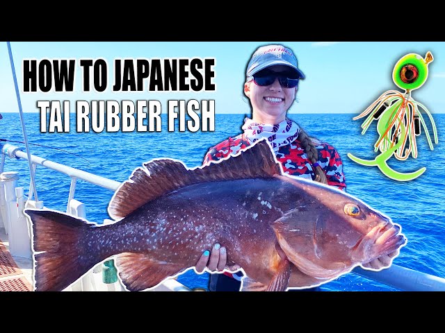 HOW TO FISH with an EYE DROP JIG - Japanese Tai Rubber Fishing | Day 2