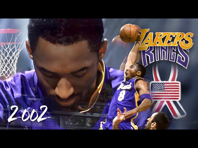 Kobe Bryant’s 2002 WCF, Lakers vs Kings Classic Playoff Matchup | Full Series Highlights