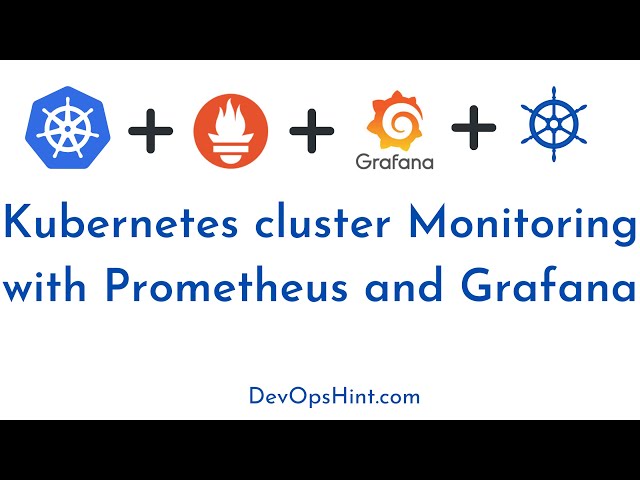 Kubernetes Cluster Monitoring with Prometheus and Grafana