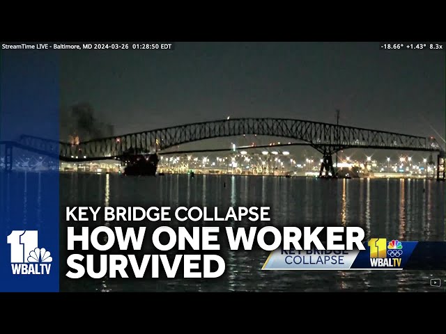 Attorney reveals how worker survived Key Bridge collapse