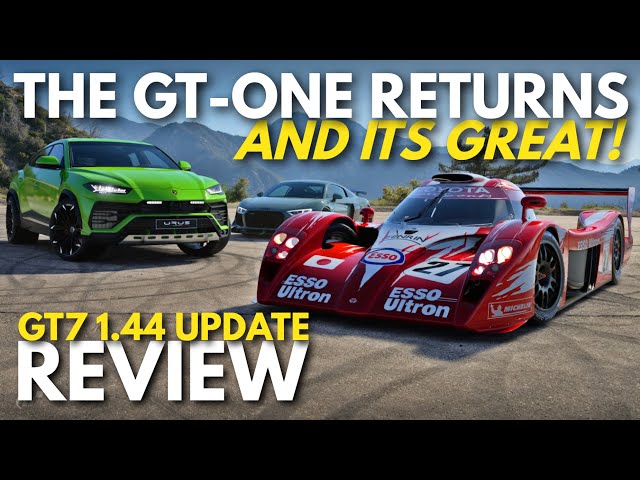 The GT-One is Back, And its Great! | GT7 1.44 March Update Review | Cars, Events, Scapes & Swaps