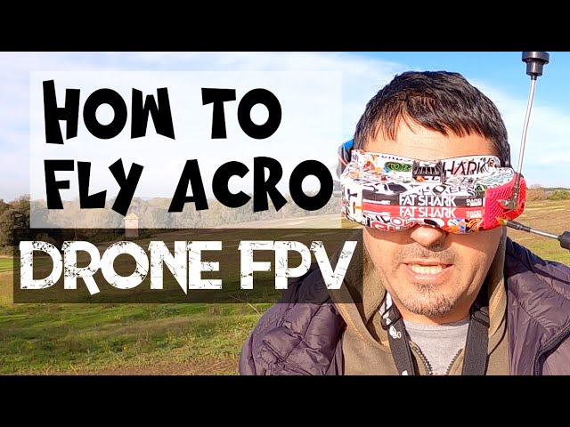 Volare ACRO FPV con un DRONE per principianti TUTORIAL | HOW to FLY ACRO DRONE FPV for beginners |
