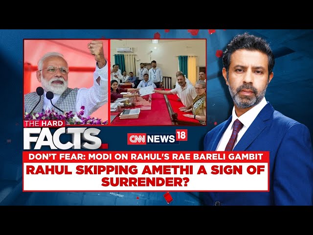 Don't Fear: Modi On Rahul's Rae Bareli Gambit LIVE | Rahul Skipping Amethi A Sign Of Surrender |N18L