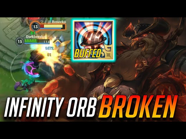WILD RIFT INFINITY ORB IS OP AF 1 TAPPING OPPONENTS WITH GRAGAS