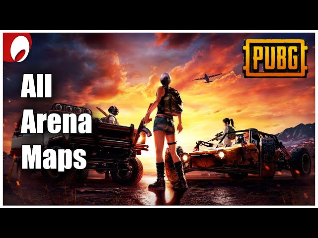 PUBG Mobile - All Arena Maps played | No Commentary