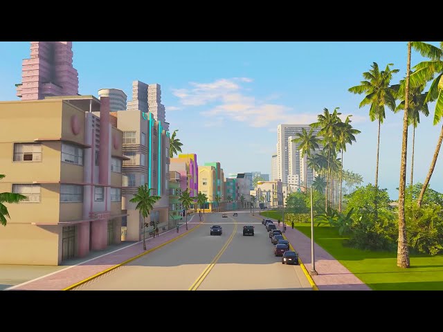 GTA Vice City REMAKE Mod In GTA 5 Looks INSANE