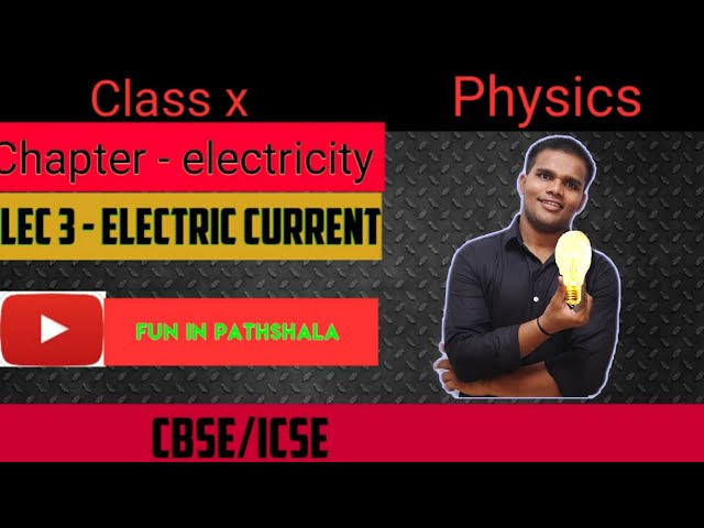 Electric current chapter - electricity / by sunny yadav