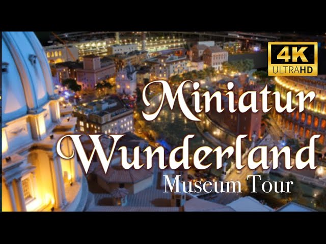 4K 1 HOUR of Museum Tour Miniatur Wunderland 2022∘Crowd, Walkthrough, World´s largest model railway