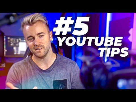 5 Huge Tips For Making Your First YouTube Videos