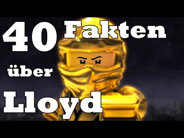 40 FAKTEN über LLOYD | Lego Ninjago Deutsch