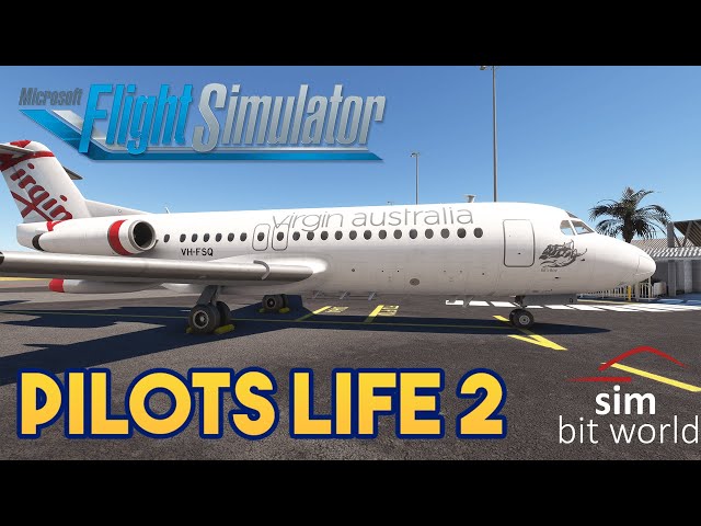 Microsoft Flight Simulator -  VIRGIN AUSTRALIA - life of a Senior First Office (PL2)