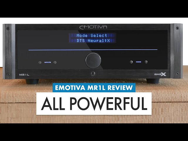 ALL ABOUT THE POWER! The BEST Emotiva MR1L Receiver Review