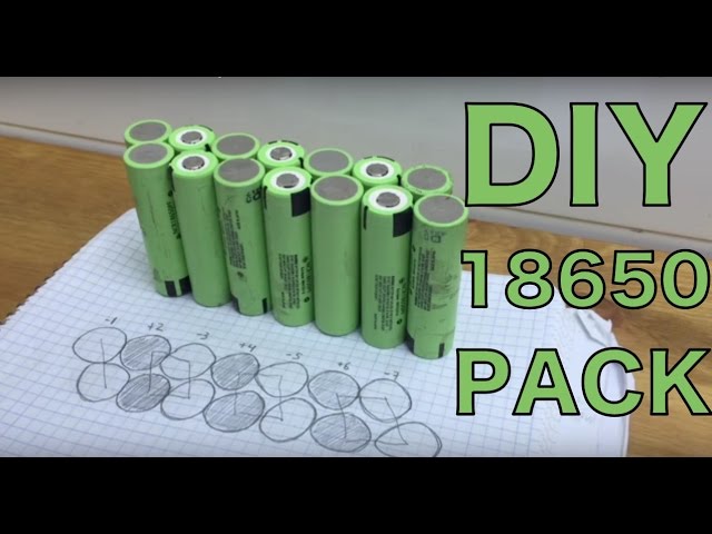 How to build a DIY ebike battery from 18650 cells