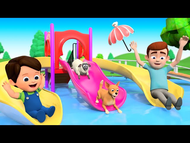 Rain Rain Go Away Song | Nursery Rhymes & Animals Songs | Learn Animals Names & Sounds |Kids Cartoon