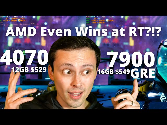 Best $550 GPU in 2024? RTX 4070 vs RX 7900 GRE: The Ultimate Comparison!!!