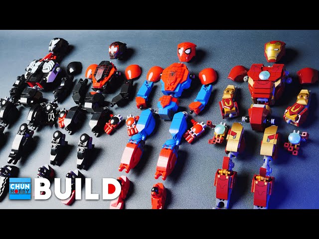 LEGO Speed Build! Marvel Figures Collection 2022 | LEGO Marvel 2022 | Beat Build