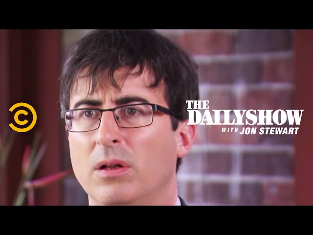 The Daily Show - Gun Control & Political Suicide (ft. John Oliver)