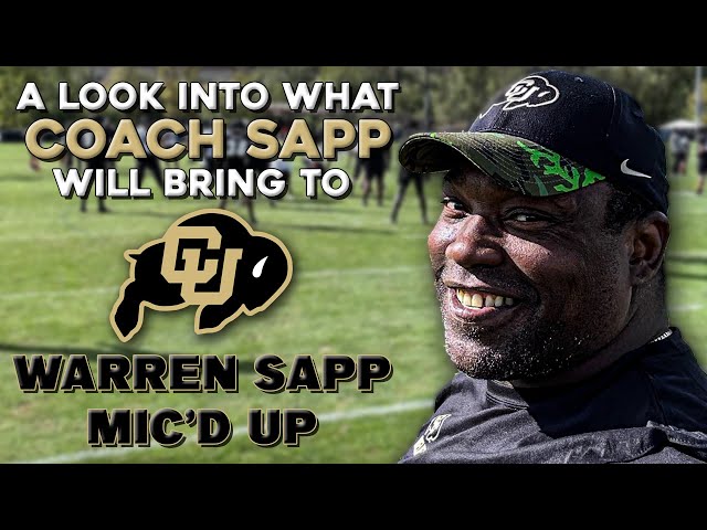 A look into what Coach Warren Sapp will bring to Colorado | #PrimeTimeTalk