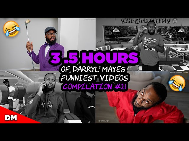 3.5 HOURS OF DARRYL MAYES FUNNIEST VIDEOS | BEST OF DARRYL MAYES COMPILATION #21