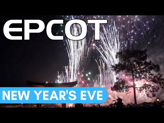 EPCOT New Year's Eve Fireworks Countdown | Walt Disney World NYE