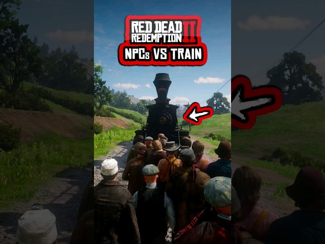 Can NPCs STOP The Train in RDR2?!