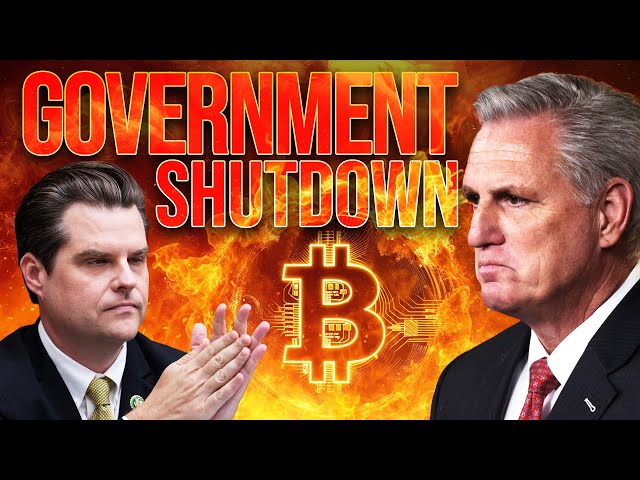 Government Shutdown Countdown⚠️Crypto Market Crash Incoming?🔥