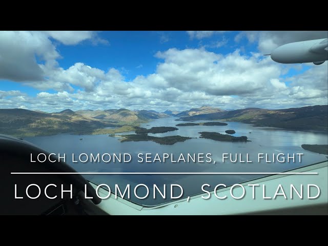 Loch Lomond Seaplanes, Island Discovery, Full Flight, Loch Lomond, Scotland 🏴󠁧󠁢󠁳󠁣󠁴󠁿[4K]