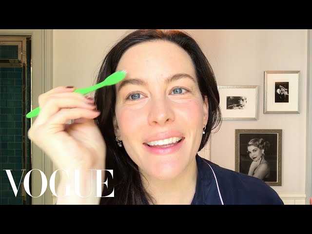 Liv Tyler Does Her 25-Step Beauty and Self-Care Routine | Beauty Secrets | Vogue