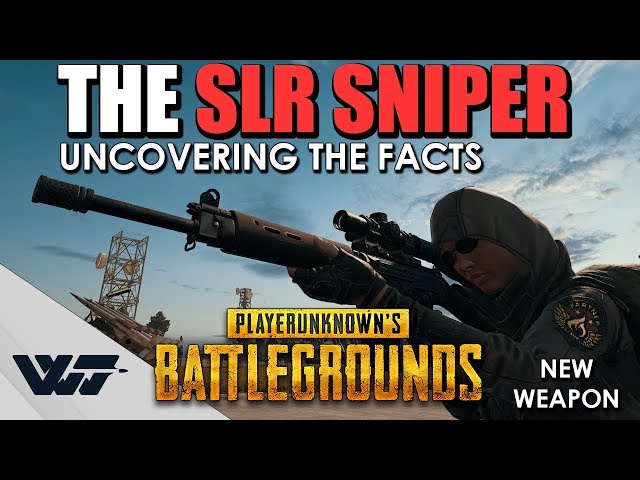 GUIDE: The new SLR SNIPER - Uncovering the facts (Bullet speed, aim points, tapping speed +) - PUBG