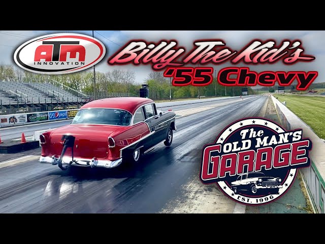 9 SECOND ALL MOTOR 55 CHEVY!  WE DID IT!!!  “The Old Man” tunes in a PROTOTYPE ATM 1050 Dominator!