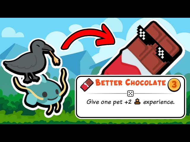 DUPLICATING Better Chocolate with this BROKEN COMBO in Super Auto Pets!