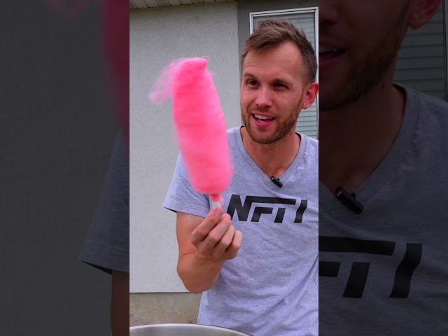 Cotton Candy made from STARBURST!