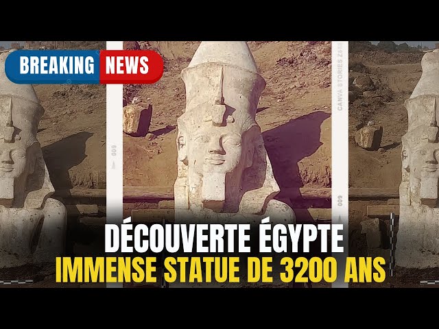 DÉCOUVERTE TONITRUANTE EN ÉGYPTE révélée par RAMSES 2