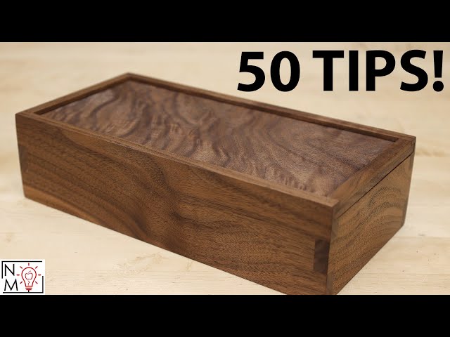 An Absurd Number of Wood Box Making Tips & Tricks