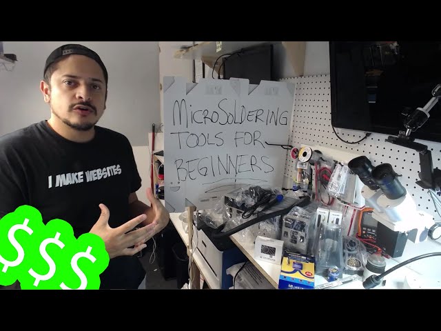 Microsoldering Tools For Beginners