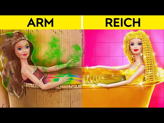 WIR HABEN BARBIE ADOPTIERT 👸💕 Neues Beauty-Makeover für Barbie || Winzige DIYs von 123 GO!