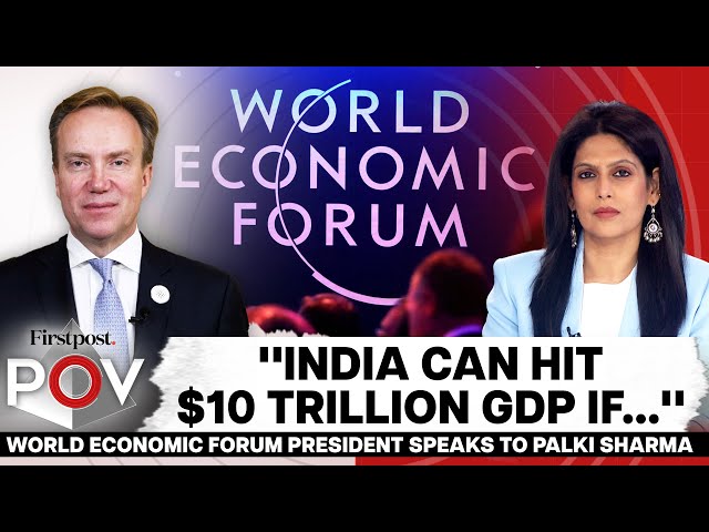 Exclusive: World Economic Forum Chief Hails India's Growth Story | Firstpost POV