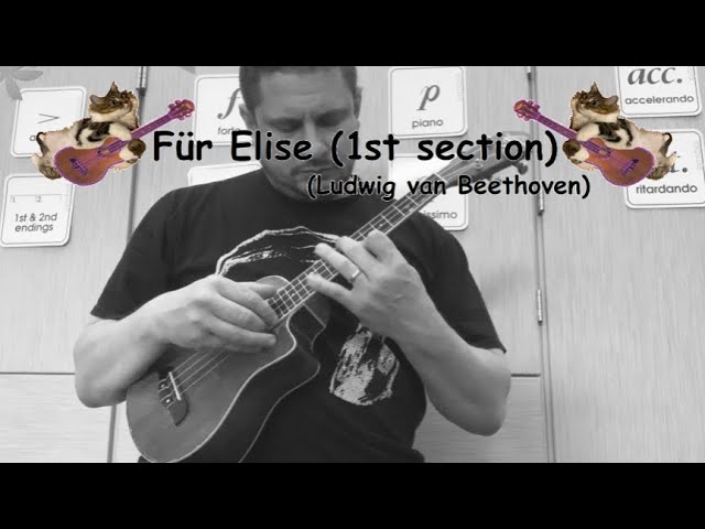 Beethoven's Fur Elise, Ukulele Cover #ukulele #beethoven #classicalmusic