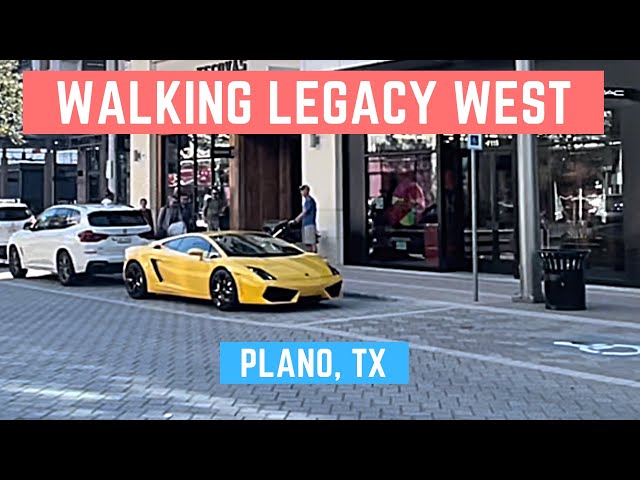 Exploring DFW: Quick Walk Thru Legacy West in Plano, TX (Shops, Apartments, etc)