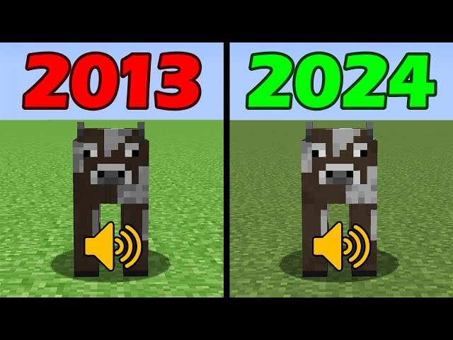 minecraft in different years - BIG compilation