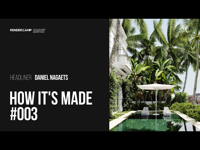 HOW IT'S MADE #003 | Steps of creating incredible visualization in 3Ds Max