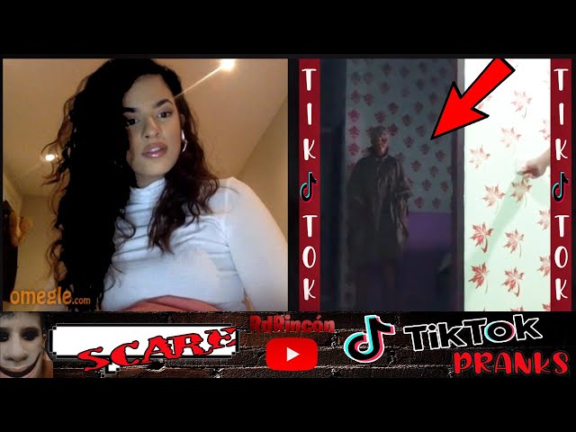 TikTok JUMPSCARE PRANKS OMEGLE I Dando sustos con videos de TikTok en Omegle/ Chatroulette
