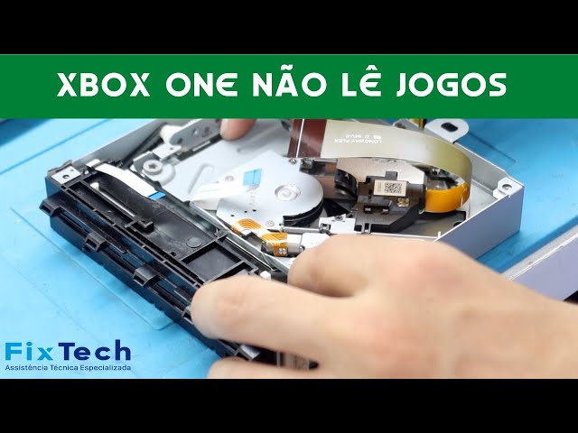 Xbox One Não Lê Jogos | Troca do Leitor do Xbox One | Conserto de Xbox na FixTech RJ