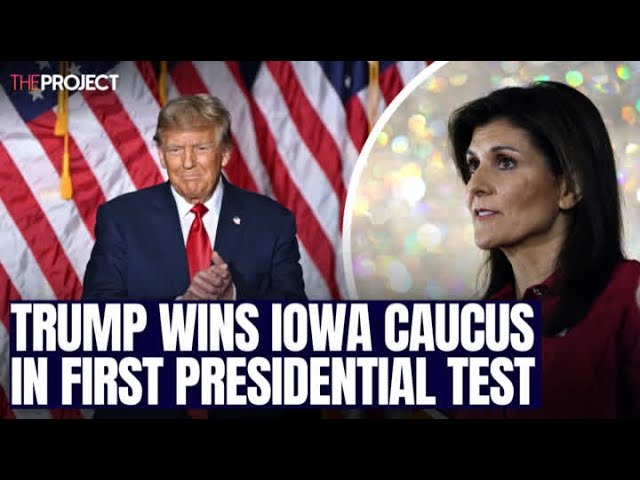 Donald Trump Wins Iowa Caucus In First Presidential Test