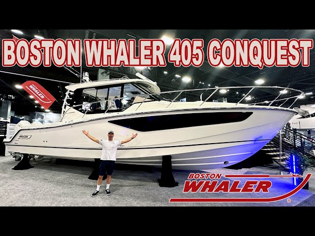 Best Luxury Fishing & Family Boat Ever?? Boston Whaler 405 Conquest Review (+ Pricing)