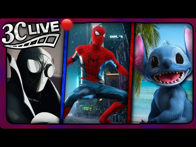 3C Live - First Look Live Action Stitch, Spider-Man 4 Update, Nicolas Cage Noir TV Series