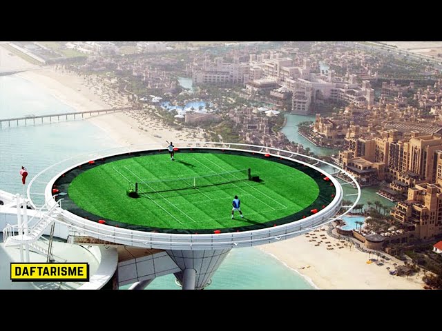 Ekstrim banget! kenapa Dubai Membuat Lapangan Tenis paling berbahaya & mematikan di Dunia